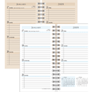 Calendar Refills, Day Planner Refill