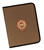 1" ring binder with tan fabric color