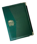 green microfibre planner and address book combination