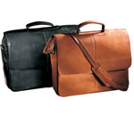 leather laptop flapover briefcase, leather briefcase, laptop flapover briefcase, leather laptop breifcase